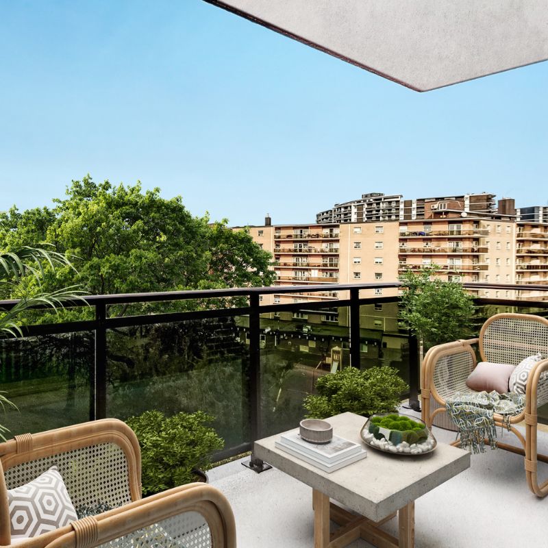 Balcony views from Upper Canada Drive